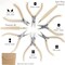 The Beadsmith Fashion Color Pliers – Slimline Color-Coordinated Tools – Matching Clutch in Beige – Jewelry Making Supply Kit to Create Necklaces, Bracelets, Earrings & More